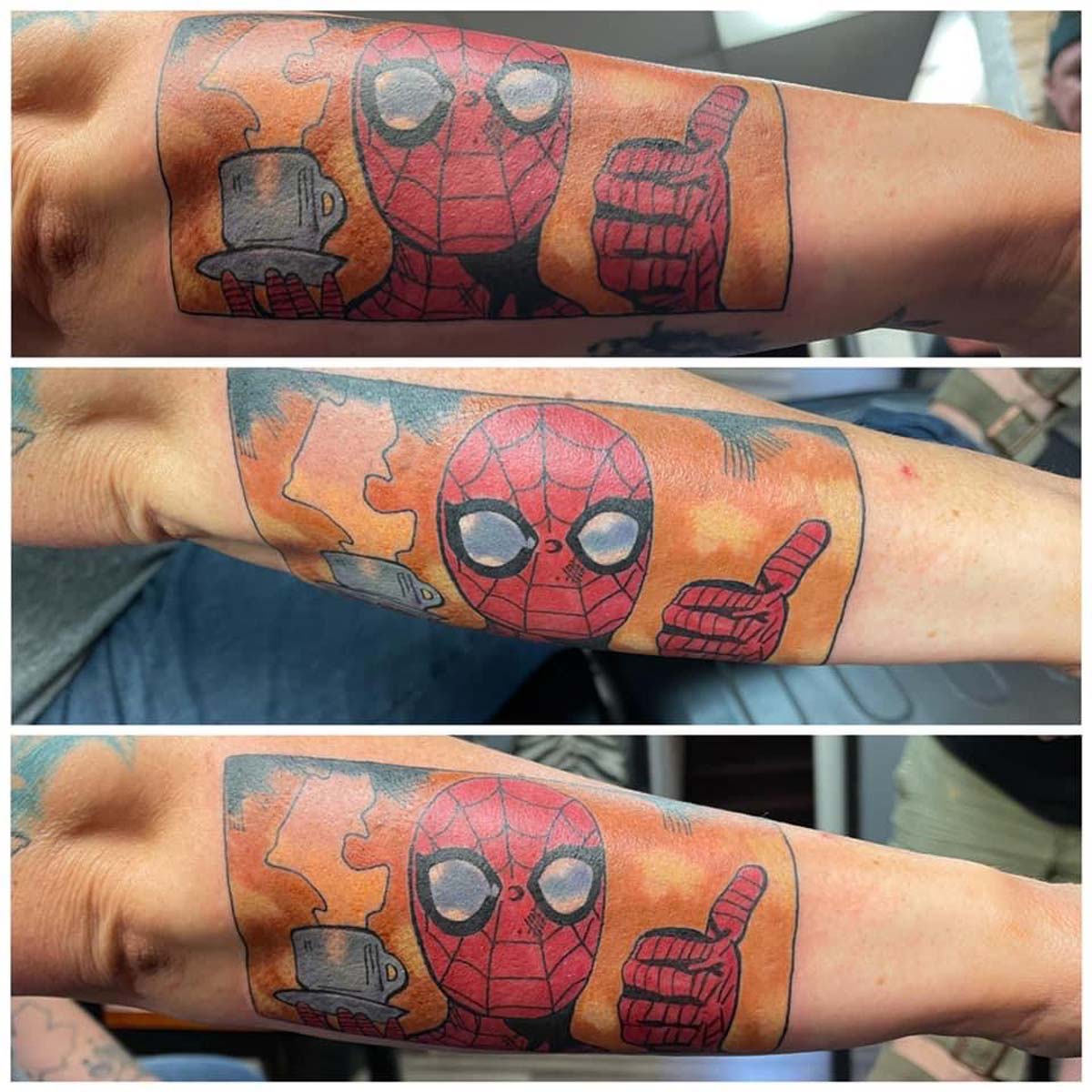 Spiderman Tattoo